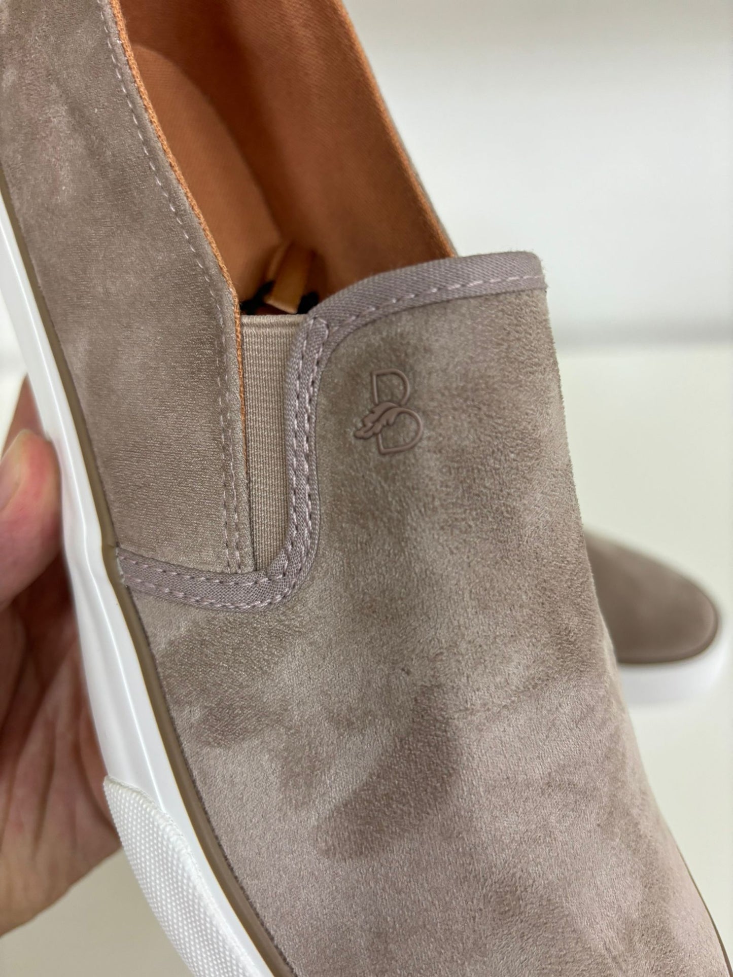 Mocassino Uomo Scamosciato Beige – Basile