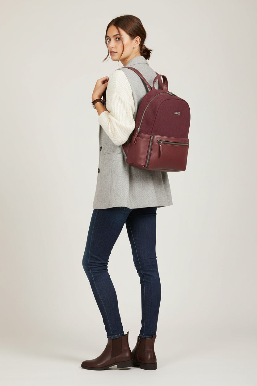Coveri Collection zaino indossato
