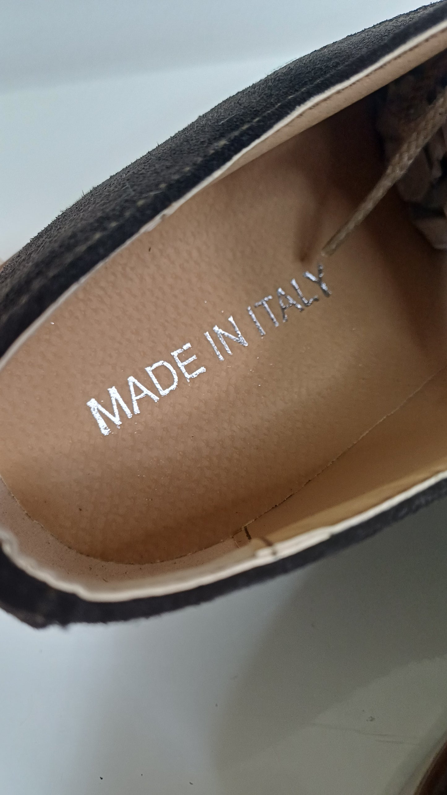 Derby Uomo Casual Scamosciato Marrone