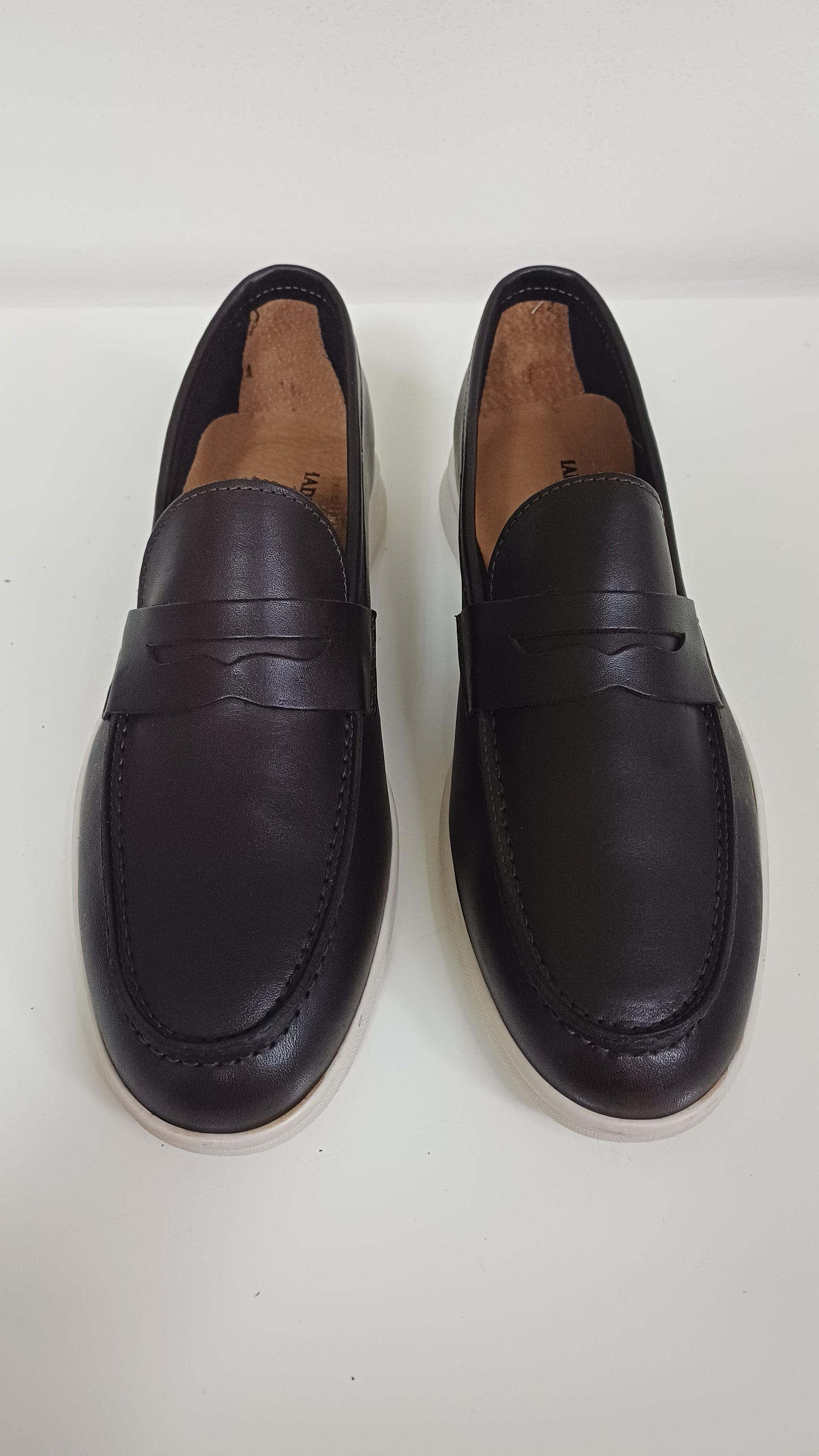 Mocassino Uomo Casual in Vera Pelle Marrone