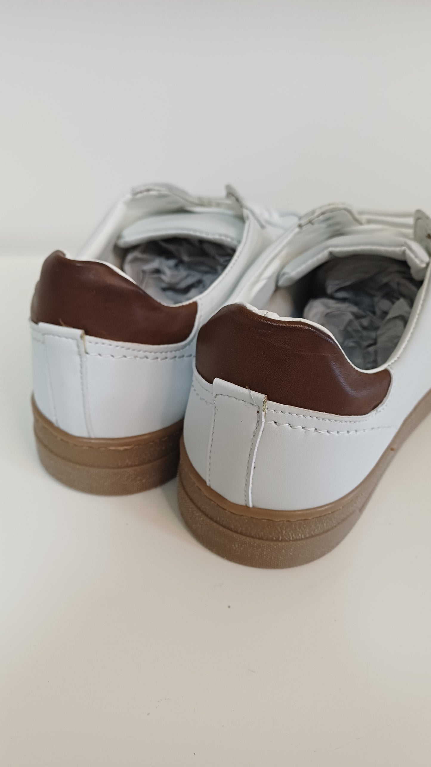 Scarpe Uomo Casual Vera Pelle Bianco Ghiaccio punta scamosciata