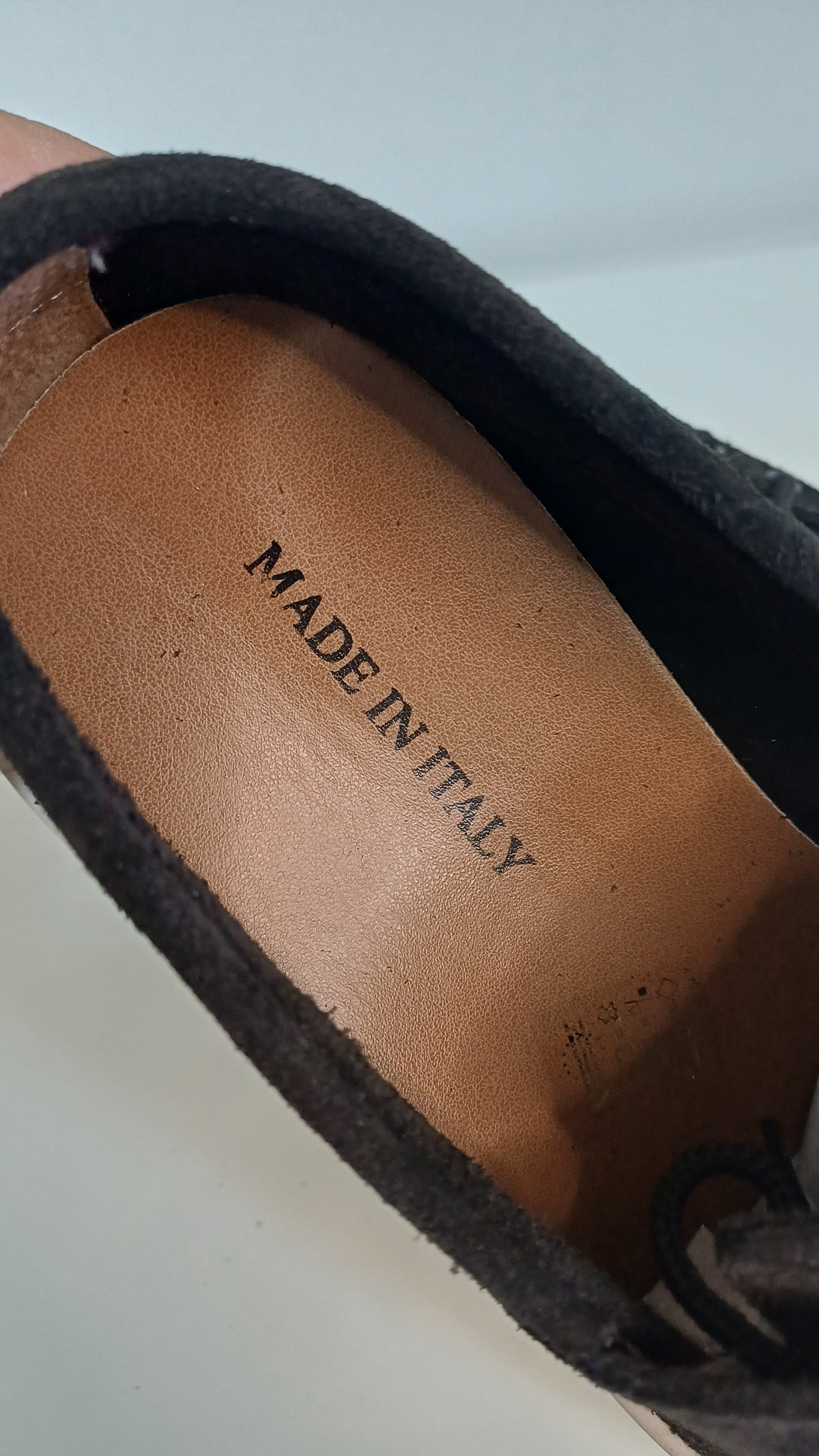 Mocassino Uomo Scamosciato Marrone con Lacci