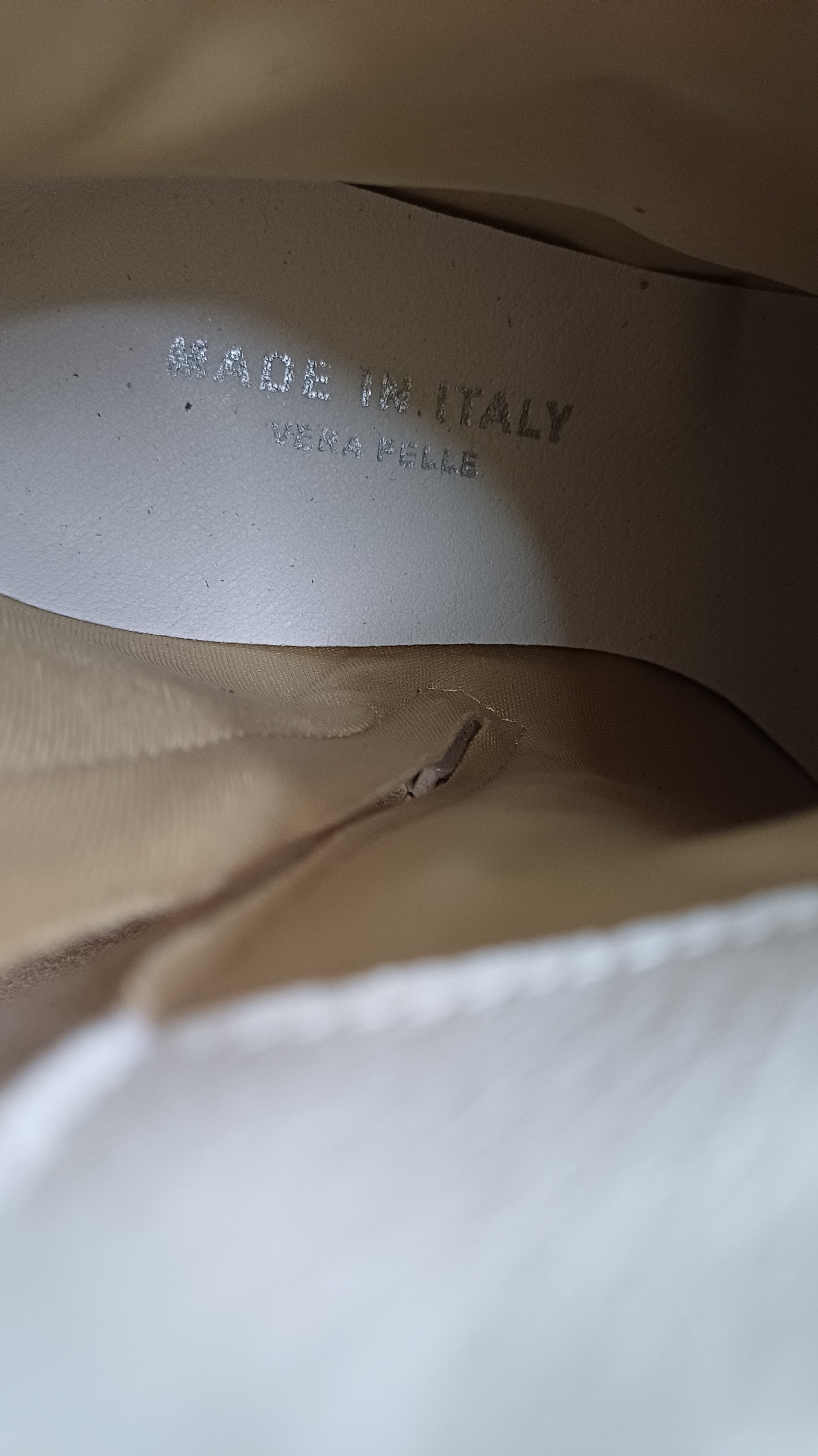 Stivaletto Estivo Donna in Vera Pelle Scamosciata – Beige