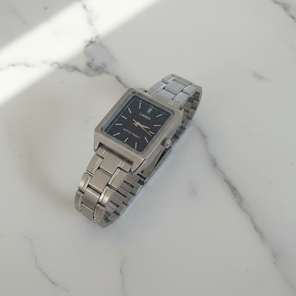 Casio su marmo bianco