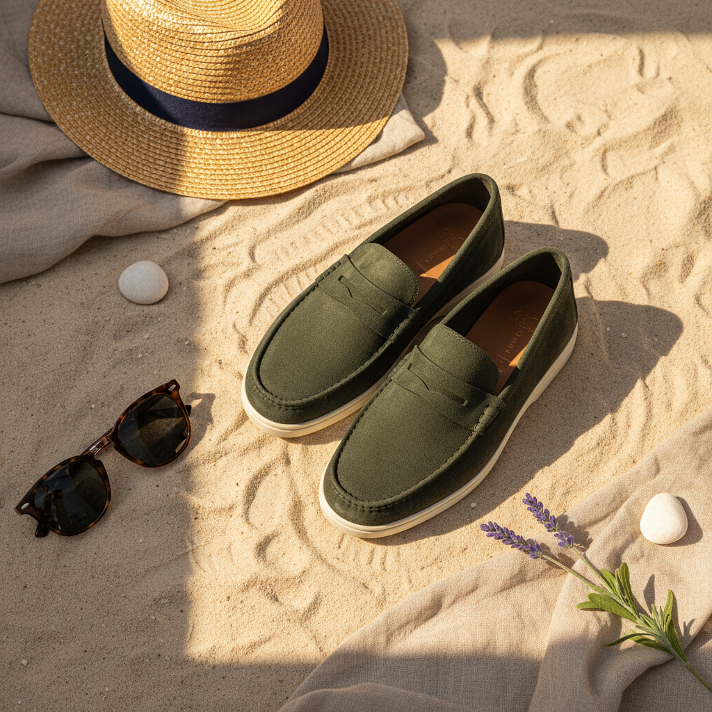 Flat lay estivo