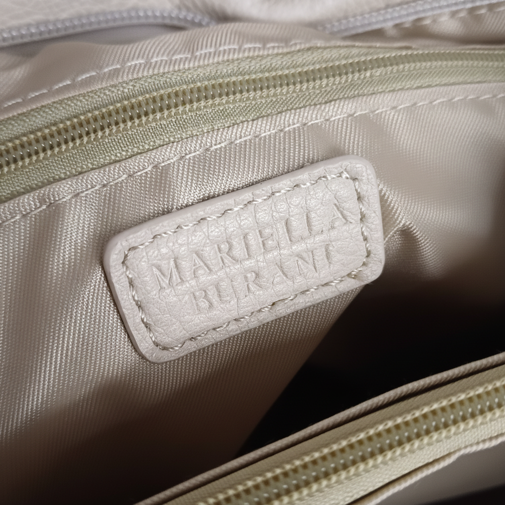 Label Mariella Burani pelle