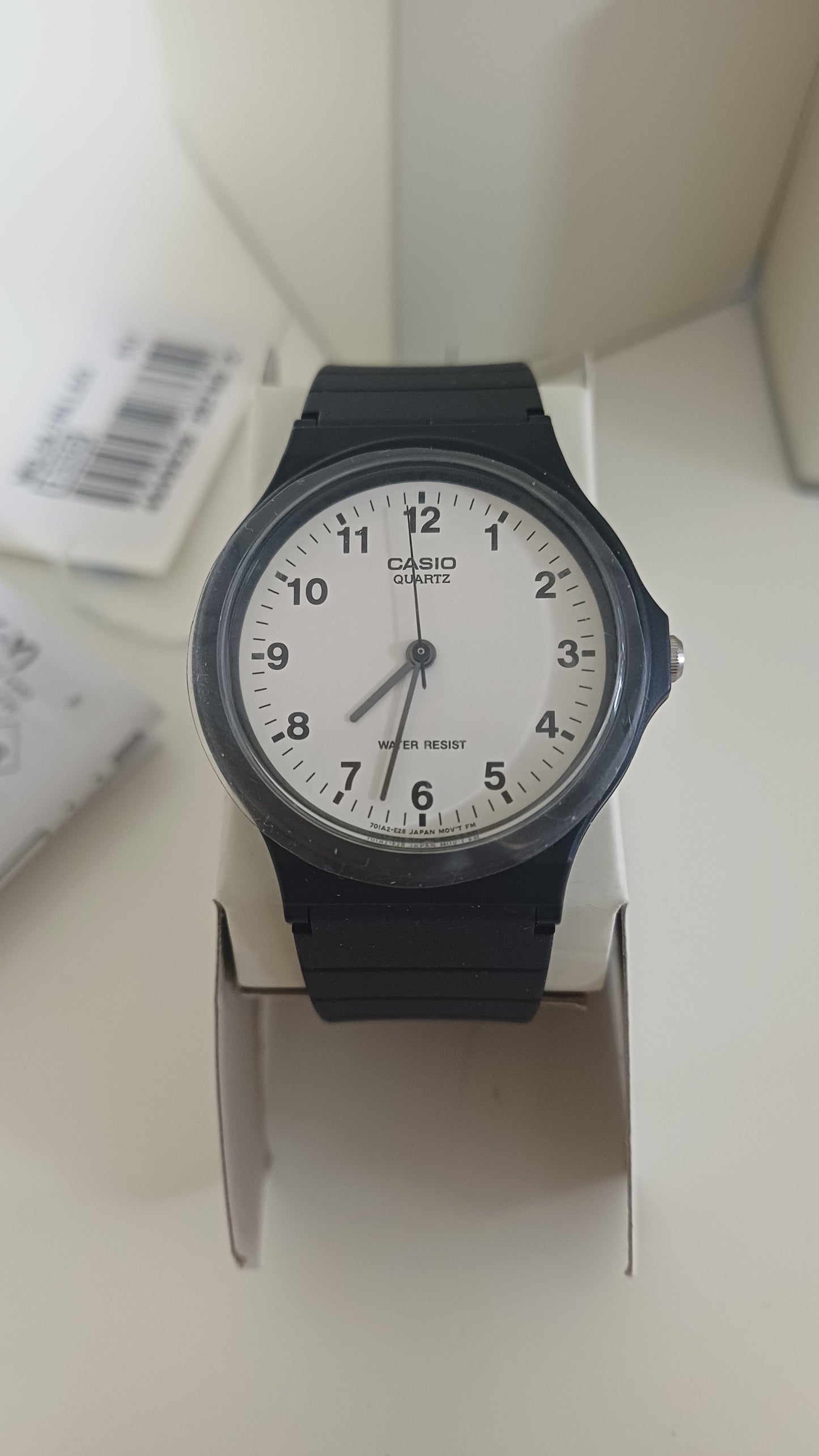 Casio MQ-24-7BLLEG — Orologio Unisex Analogico Quarzo Cinturino Resina Nero
