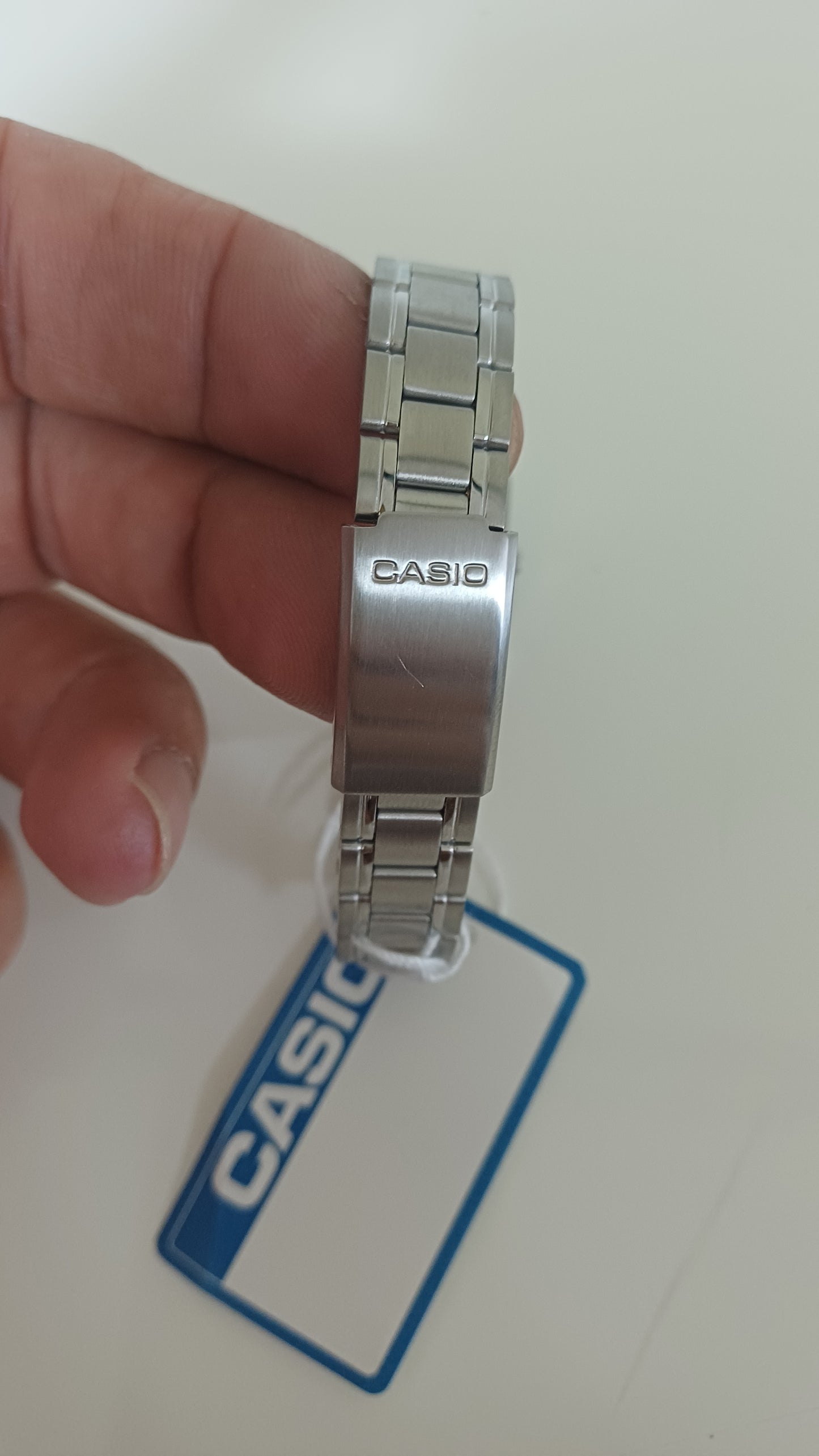 Casio LTP-V007D-1EU — Orologio Vintage Donna Acciaio Inox Fondo Nero